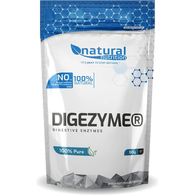 Natural Nutrition DigeZyme tráviace enzýmy prášok 50 g