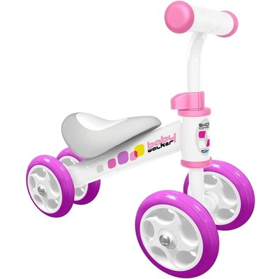 STAMP Skids Control Baby Walker růžové
