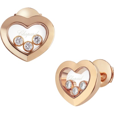 Chopard Happy Diamonds zlaté náušnice 83A611-5001
