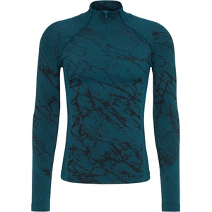Odlo Синтетично термобельо Odlo Performance Warm Blackcomb Bl Top L/S Half Zip Synthetic base layer - Reflecting Pond (014-2613-0112)