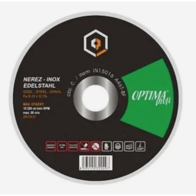 Optima Řezný kotouč profi 125 x 2.0 mm IN12520