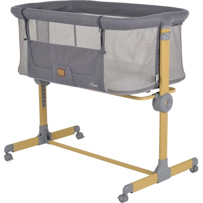 Cangaroo Бебешко легло Cangaroo - Aura, сиво (112085)