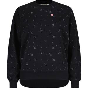 Maloja Дамски пуловер Maloja Women's PerdonigM. Jumper - Deep Black Leafflower (117-2030-0512)