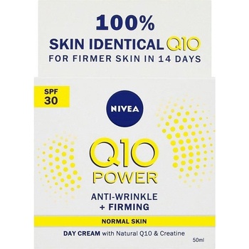 Nivea Q10 Ochranný denný krém proti vráskam OF30 50 ml