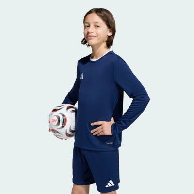 adidas Entrada 26 Long Sleeve Kids modrá