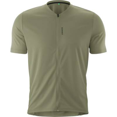 Gonso Мъжка фланелка с къс ръкав за колоездене Gonso Sitivo Jersey Green Cycling jersey - Avery Fern - размер XL (056-4109-0114)