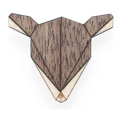 BeWooden Doe Brooch 1407