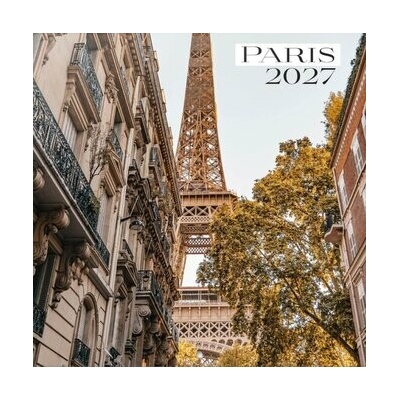 Oficiálny nástenný Paríž 30 x 30|60 cm 2027