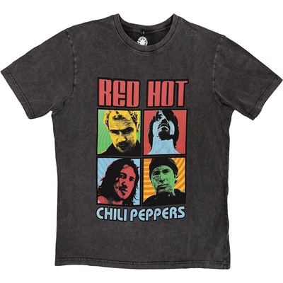 Red Hot Chili Peppers Portrait Photos (Stone Wash) Charcoal Grey M Риза (<![CDATA[RHCPSTNW25MC02]]>)