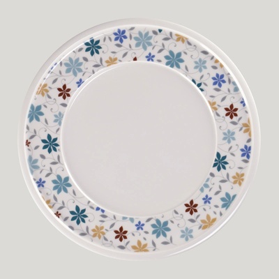 RAK Porcelain Ease summer talíř mělký s okrajem 32 cm EAFP32D207-6 bílá