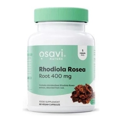 Osavi Rhodiola Rosea Root 400 mg 60 vegan kapslí