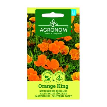 Seklos Ешолция (Калифорнийски мак) / Eschscholzia Orange King