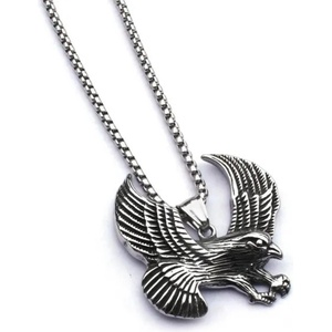 HARAHU Колие Eagle - Сребърен KP33484