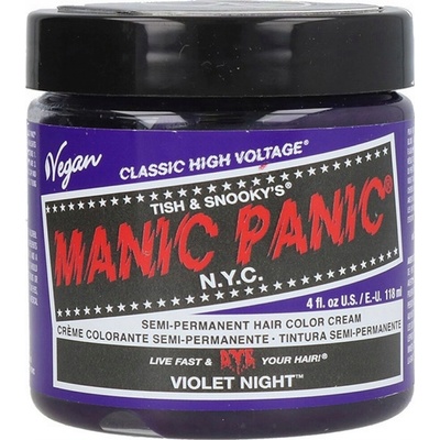 Manic Panic Violet Night Polopermanentní barva na vlasy 118 ml