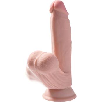 Pipedream King Cock Plus 7" Triple Density Cock with Swinging Balls Skin