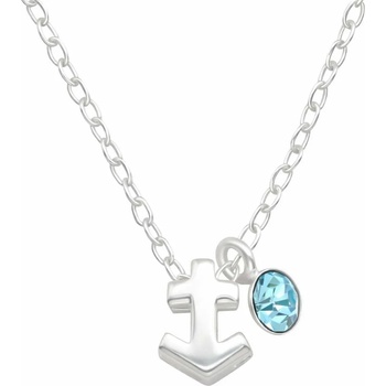 Image 1 of Bijutanki Сребърно Колие - Зодия Стрелец с Камък