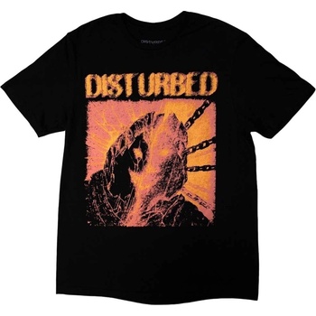 Disturbed Риза European Tour 23 Split Face Unisex Black 2XL (DISTS30MB05)