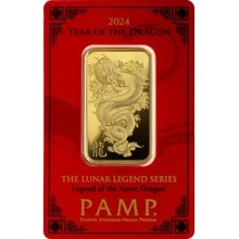 PAMP zlatý zliatok Lunar series III Year of the Dragon 2024 1 oz