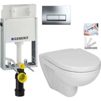 GEBERIT KOMBIFIX Basic tlačítko DELTA 51 WC JIKA LYRA PLUS + SEDÁTKO 110.100.00.1 51CR LY5
