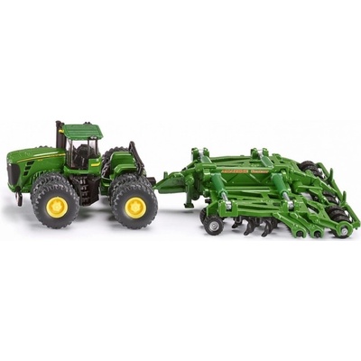 Siku 1856 FARMER Traktor John Deere 9630 s bránami Amazone Centaur 1:87