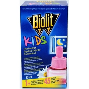 Biolit proti komárům elektrická tekutá náplň kids hajánek 35 ml