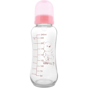 Baby Care СТЪКЛЕНО ШИШЕ 240 МЛ blush pink (10200620003)