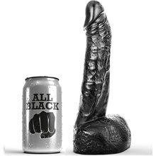 All black fisting dildo 20 cm