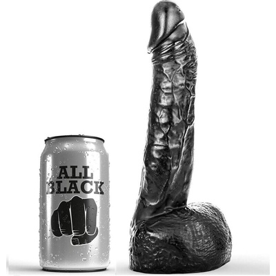 All black fisting dildo 20 cm