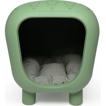 United Pets Pancuccia легло за куче или котка, зелено (GR5202BE)