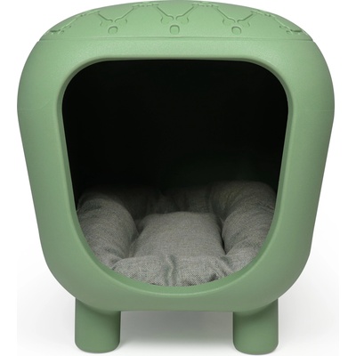 United Pets Pancuccia легло за куче или котка, зелено (GR5202BE)