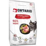 ONTARIO Cat Sterilised Lamb 400 г