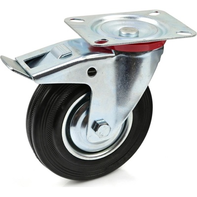 GEKO GEKO Otočné koleso s brzdou 125mm G71519