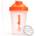 GymBeam Shaker Blend Bottle Orange, 400 ml