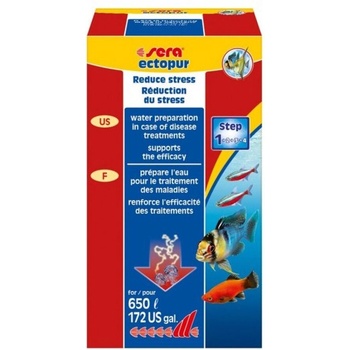 Image 1 of Sera ectopur при леки инфекции и гъбични заболявания при риби 100ml, 130gr