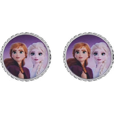 Disney strieborné náušnice Elza a Anna ES00023SL.CS