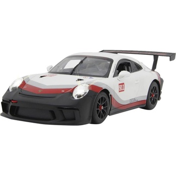 Jamara Toys Jamara Porsche 911 GT3 Cup кола с дистанционно управление, бял/черен, мащаб 1: 14 (405153)