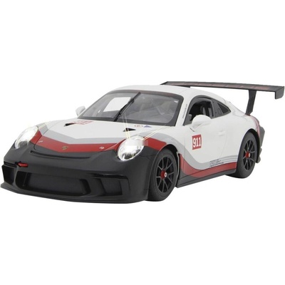 Jamara Toys Jamara Porsche 911 GT3 Cup кола с дистанционно управление, бял/черен, мащаб 1: 14 (405153)