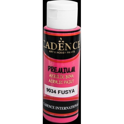 Akrylové barvy Cadence Premium fuchsiová