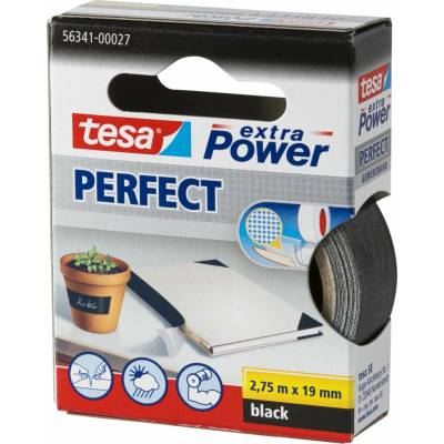 Tesa Extra Power Perfect Lepicí páska 2,75 m x 19 mm černá 56341