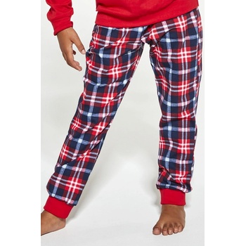 Cornette detské pyžamo Young Girl 592/147 Gnomes červené