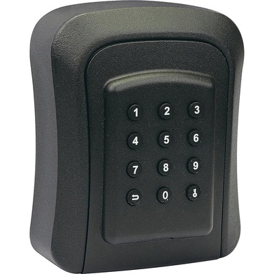 Bezpečnostná oceľová schránka (depozit) na uloženie kľúčov a kariet RICHTER KB.E1, RICHTER černá