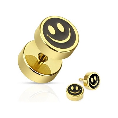 Marre piercing falešný plug smajlík HWPSFX56