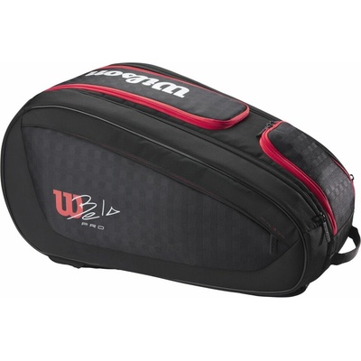 Wilson Bela V3 Padel - black/red - Čierny