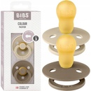 Bibs Colour z prírodného kaučuk 2ks vanilla dark oak