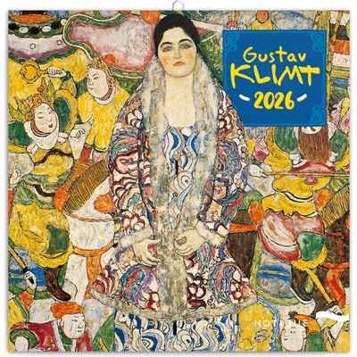 NOTIQUE Poznámkový Gustav Klimt 30 x 30 cm 2026