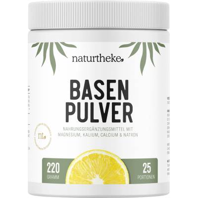 Naturtheke GmbH Алкален прах с лимонов вкус - 220 г