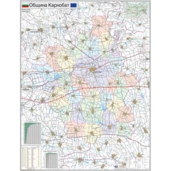 Mapmedia Карта на община Карнобат