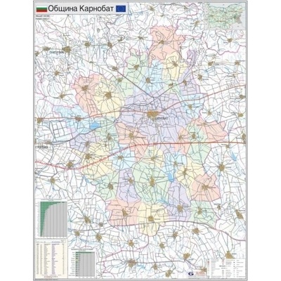 Mapmedia Карта на община Карнобат