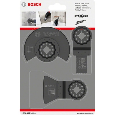 Bosch 2608662342 3-dielna súprava na dlaždice a obkladačky