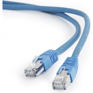 Gembird CAT6A S-FTP Patch Cable 0.25m Blue PP6A-LSZHCU-B-0.25M (PP6A-LSZHCU-B-0.25M)